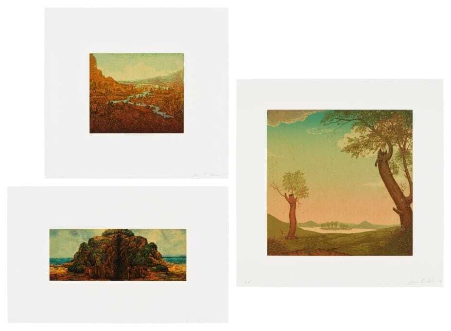 Untitled (River); Untitled (After Edward Hicks); and Untitled (Island) (C. p. 329)