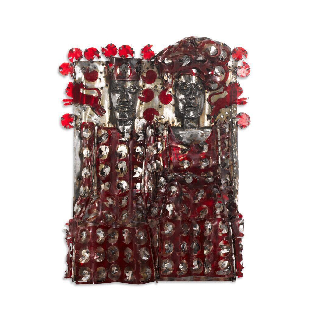 Paisley King and Queen (Red)
