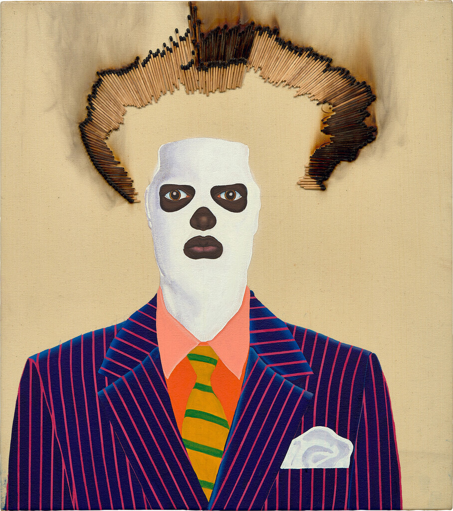 Untitled (Brown Face & White Mask)