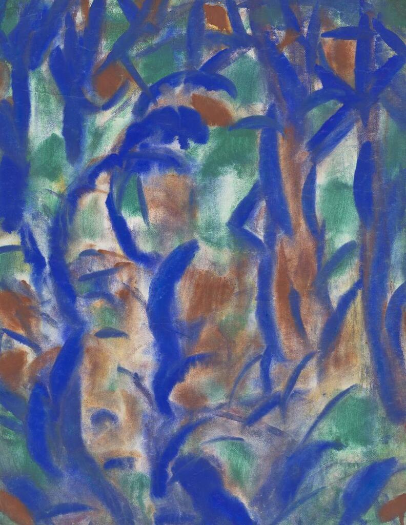 Westfälische Landschaft (recto); Bäume (verso)