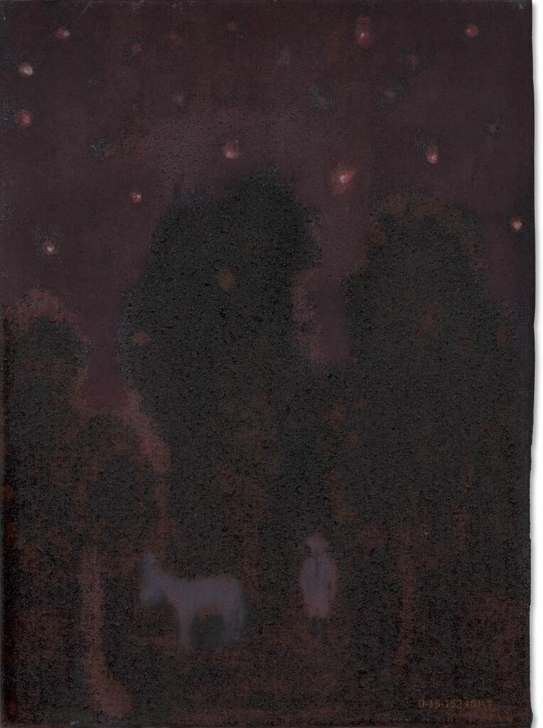 Study for 'Starry Night with Donkey'