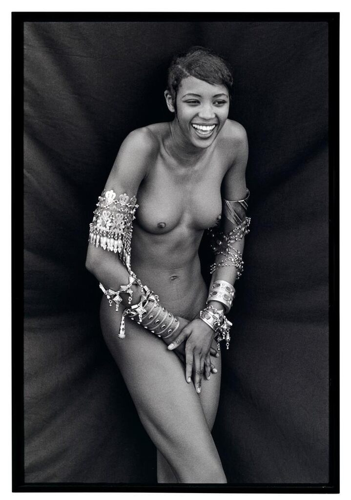 Naomi Campbell, Deauville, Vogue, Italy, 1988