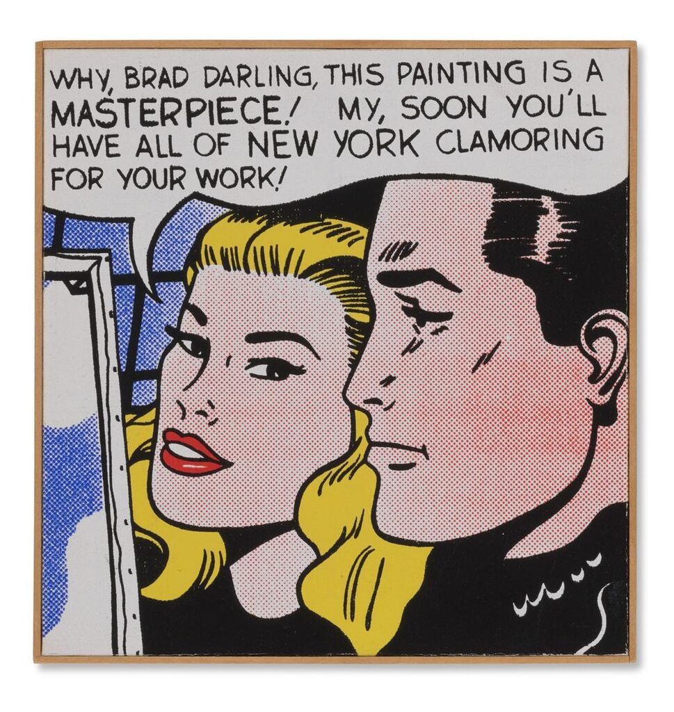 Roy Lichtenstein, 'Masterpiece', 1962
