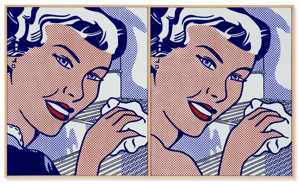 Roy Lichtenstein, 'The Refrigerator,' 1961, and 'The Refrigerator,' 1961, Nude