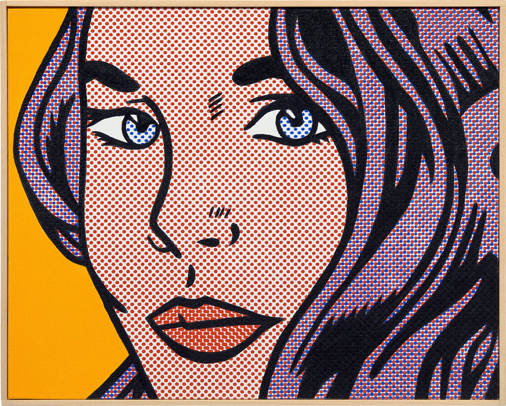 Roy Lichtenstein, 'Seductive Girl', 1964 Purple-Yellow