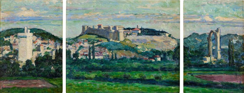 Scenes in Avignon: a triptych