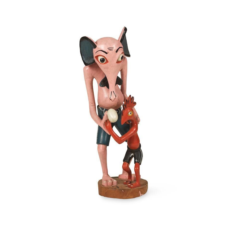 Old Katembo and Mr. Chicken
