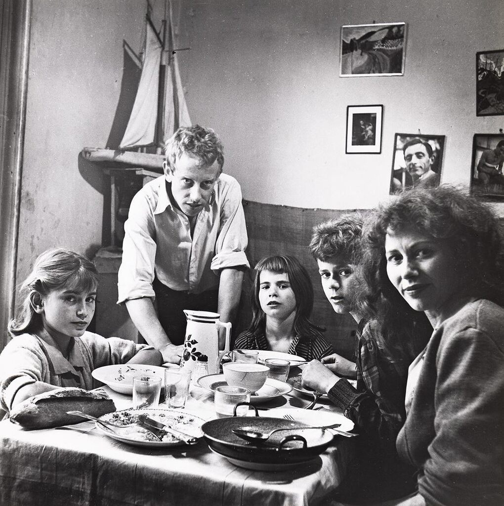Family (Self) Portrait, Paris, 1952