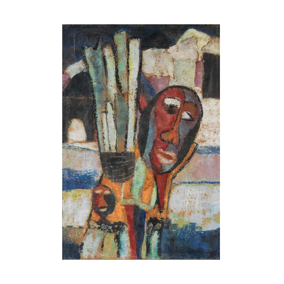 (i) Gwari woman with Ldada child; (ii) Woman from Wales; (iii) Woman head; (iv) Head study; (v) Sans titre