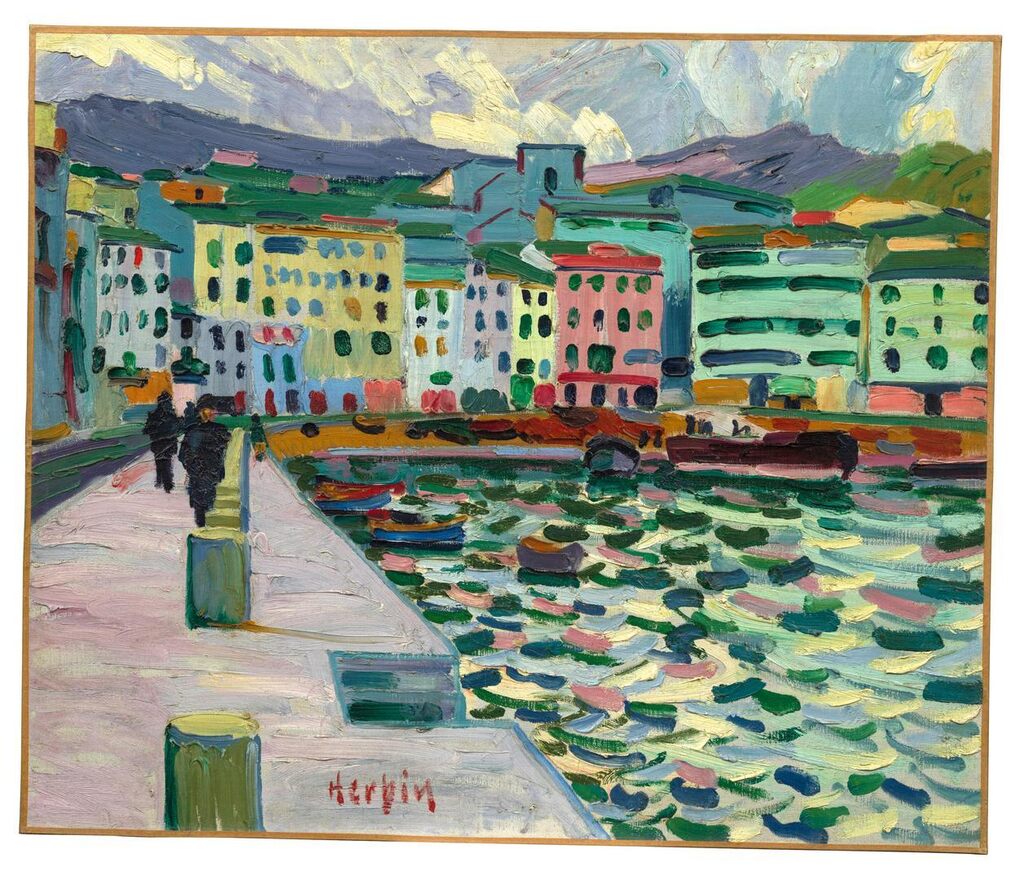 Vue d'un port Corse I