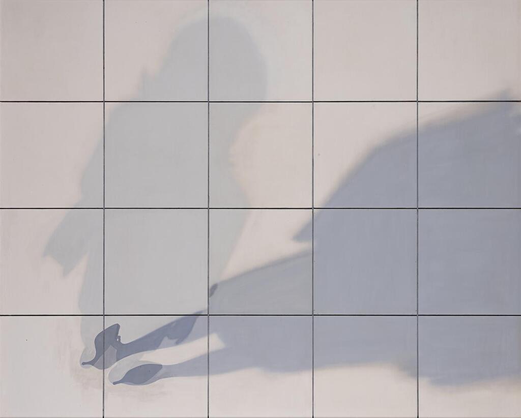 Shadow of a Woman Standing