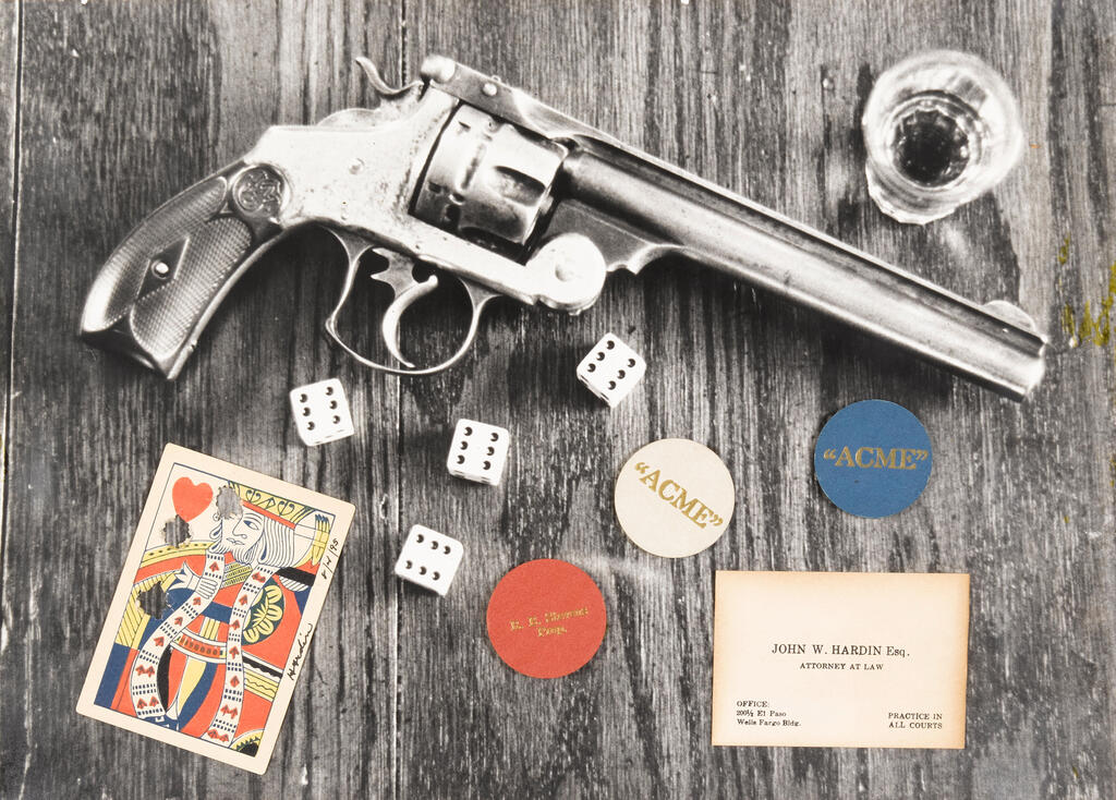JOHN WESLEY HARDIN MEMORABILIA.