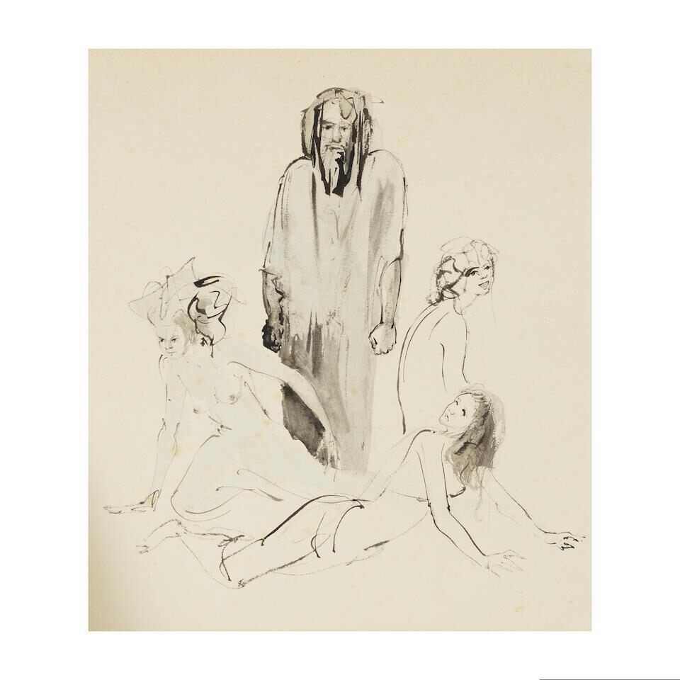 Sans titre (Quatre personnages)