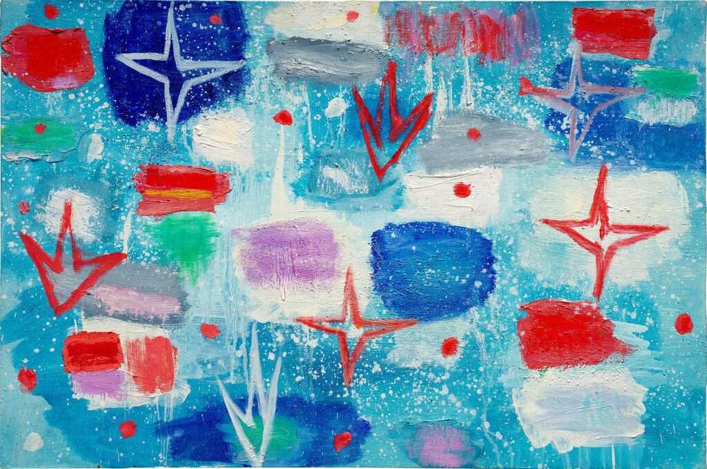 Mistico regno dei fiori nel futuro dell'umanità