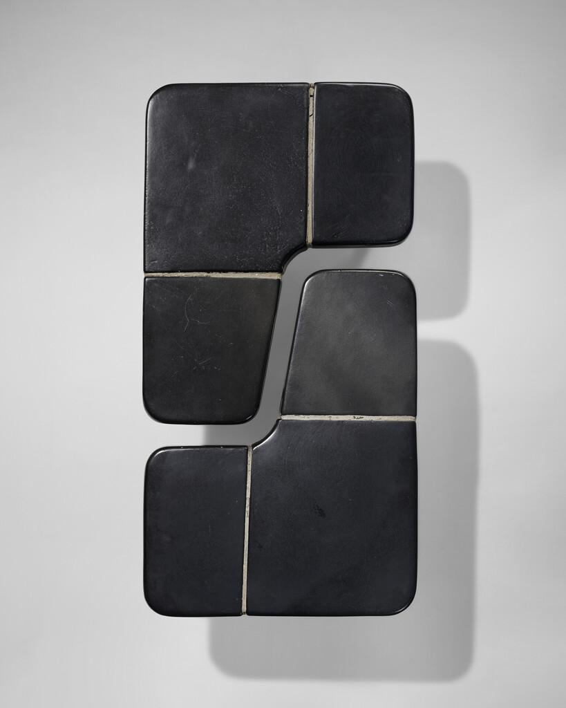 PAIR OF INTERLOCKING LOW TABLES