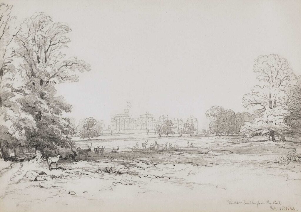 Windsor Castle from the Park