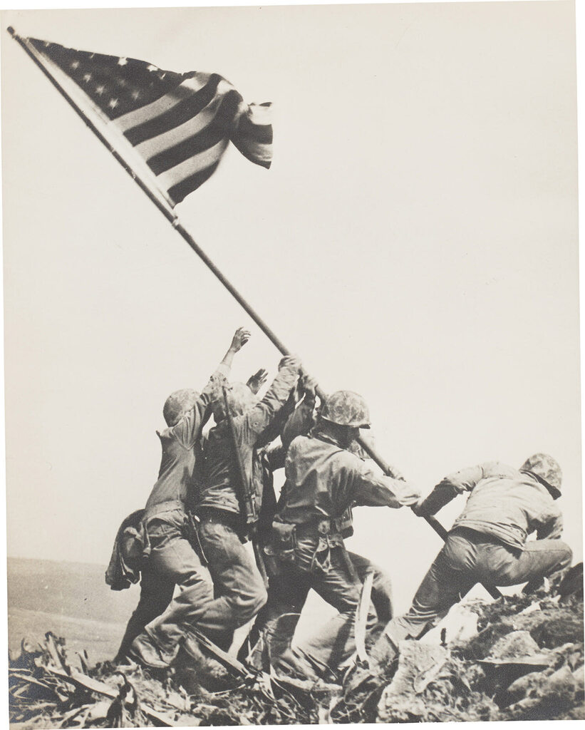 Flag Raising at Iwo Jima