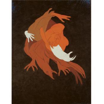 Falling Figure With Bird