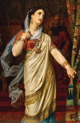 Esther before Ahasuerus