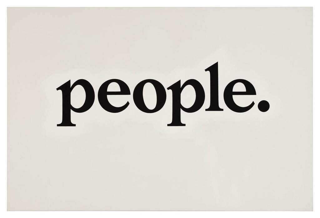 People (primary painting) (Do You See What I See? Series)