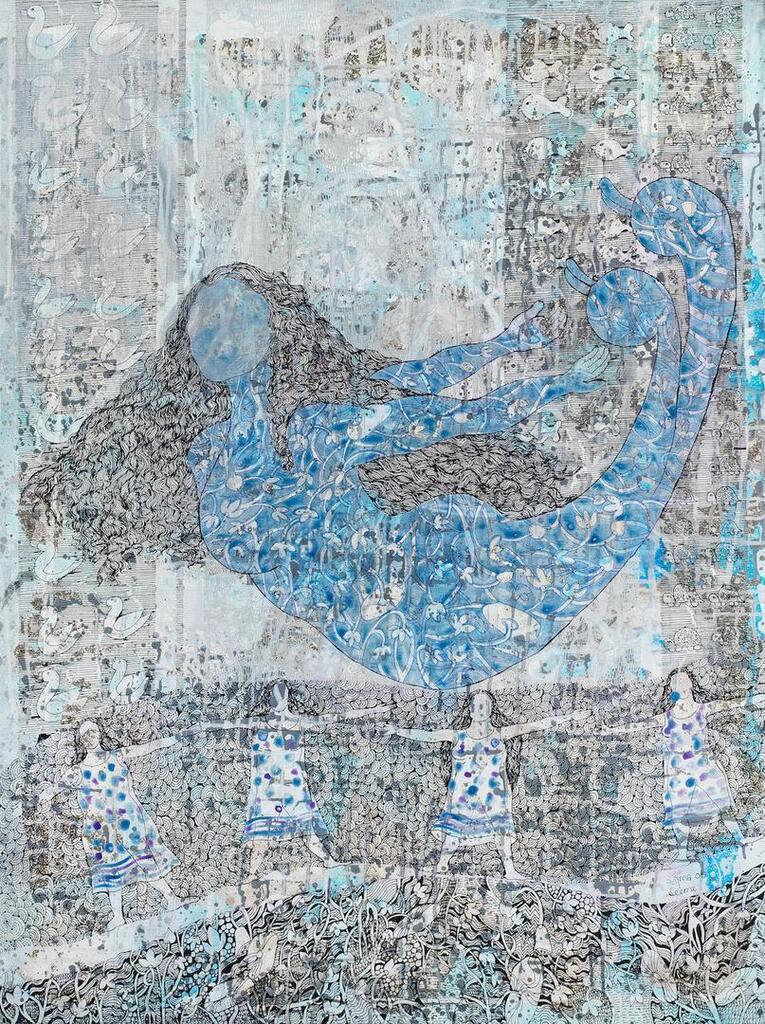 Untitled (The Golden Womb - 'Who I am')