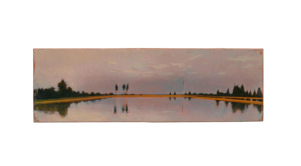 The Reservoir (Blue and Gold)