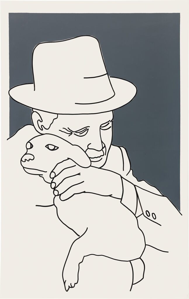Middle-aged Bliss; and Old Man and Dog