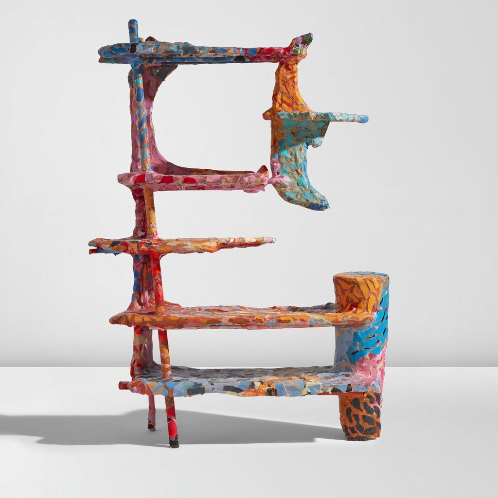 "Shellfish" bookcase