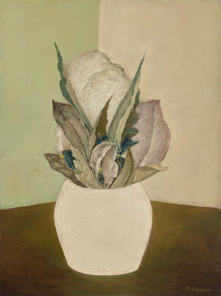 Still Life with White Vase