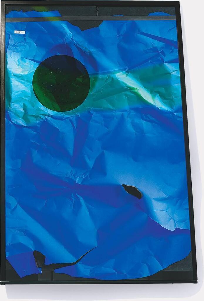 Blue, from the series ”Panic in Lack of Event”