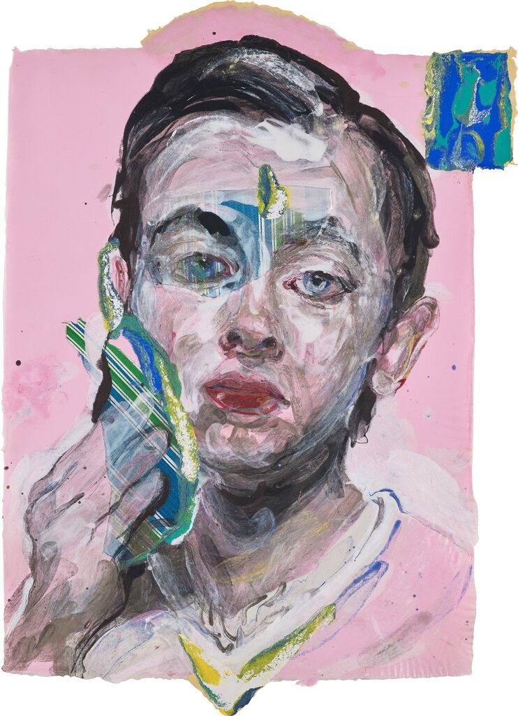 Man Washing Face