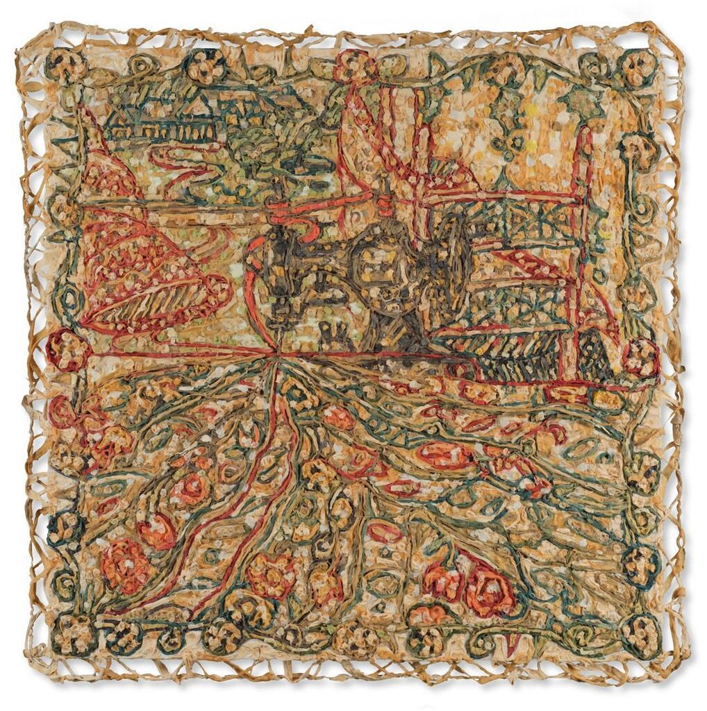 Louise Whitney's Wedding Dress & Singer Sewing Machine