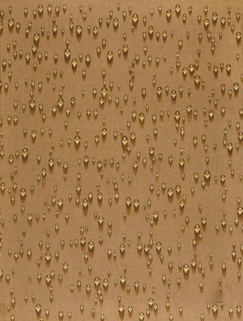 Composition with waterdrops