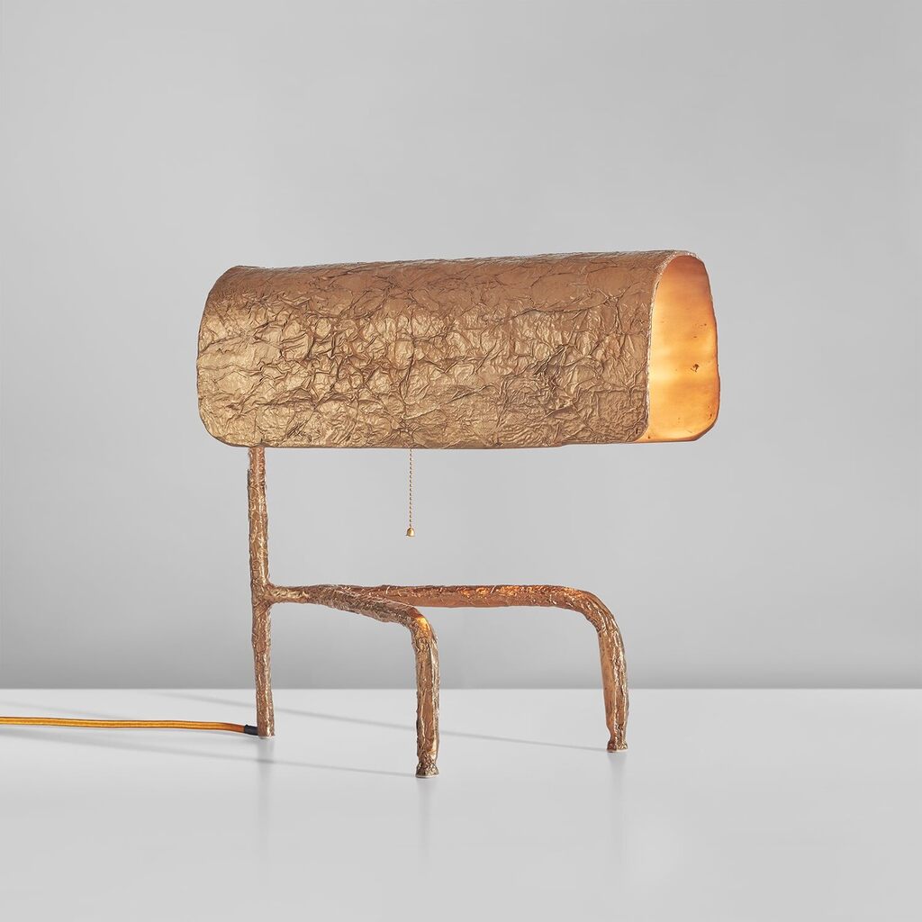 "Table Lamp C," from the "Crinkle Cast" series