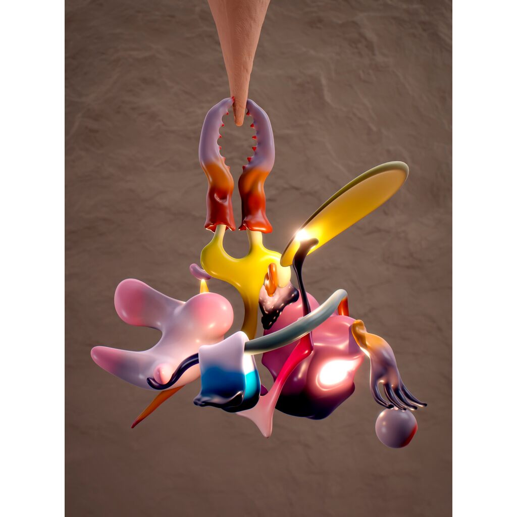 Nipper’s Last Grasp (Chandelier)