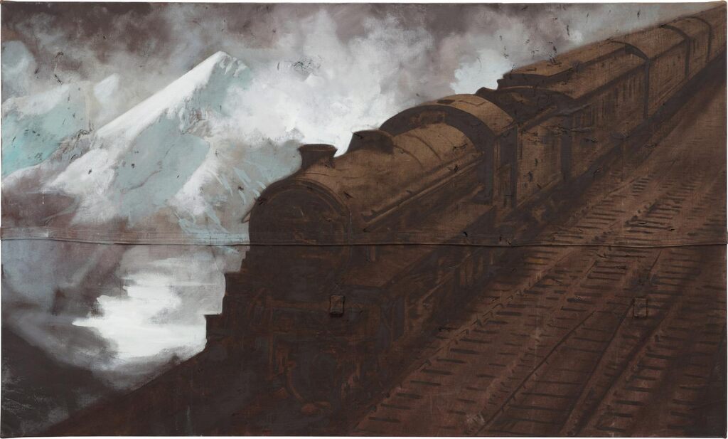 Voyage [Monti azzurri; Treno e montagna]