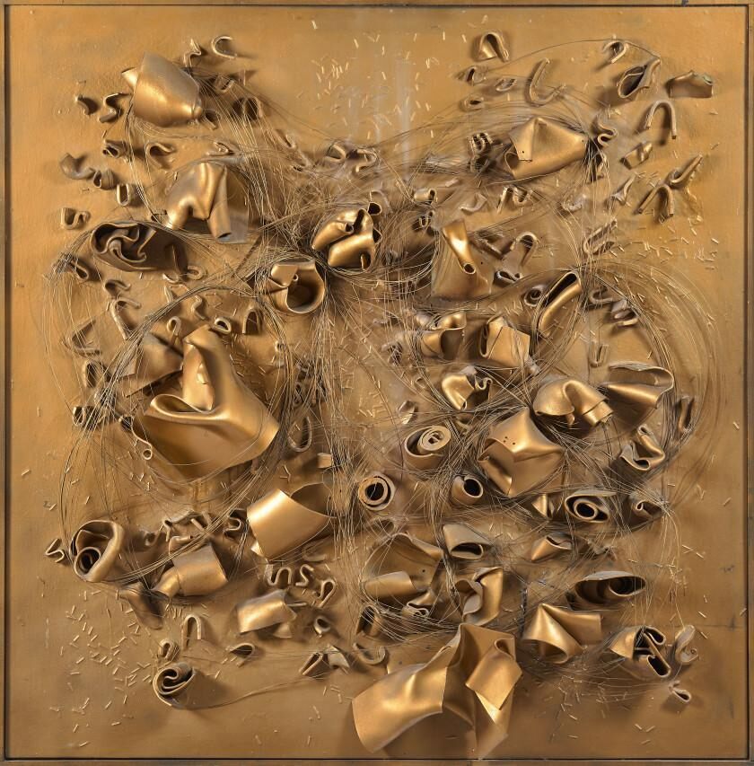 Composition in relief