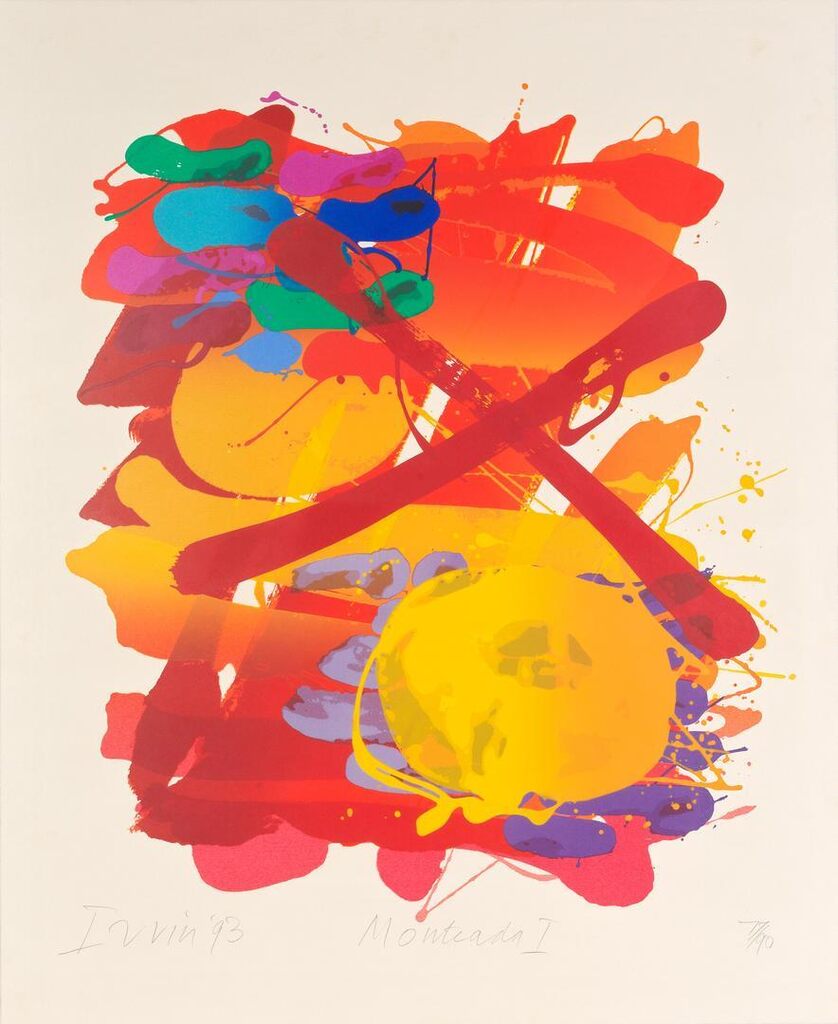 The Poet or Painter Steers His Life to Maim..., from Artists' Choice; Montcada I