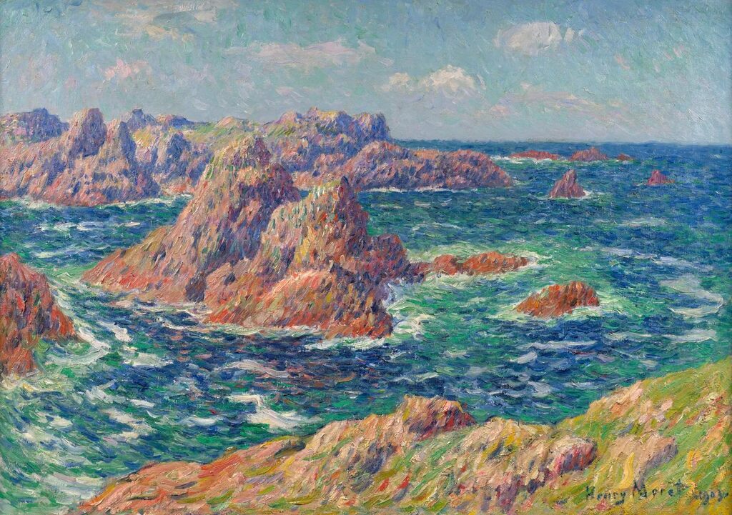 Pern Rocks, Ouessant - 1903