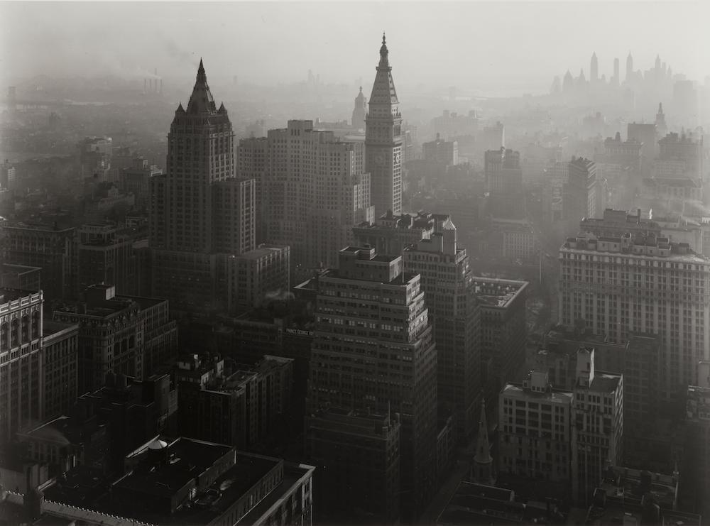 New York from the Empire State Building (Night and Day)