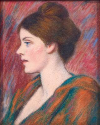 Portrait of a Lady in Profile
