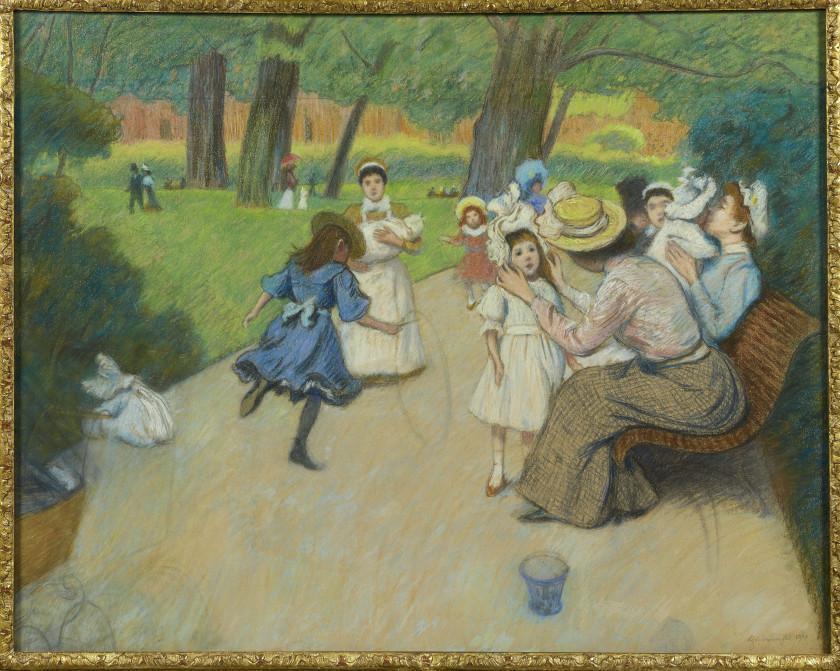 Monceau Park (Study)