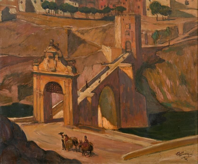 The Alcantara Bridge in Toledo