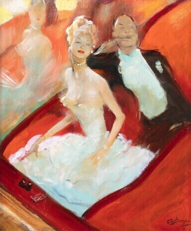 La loge à l'opéra