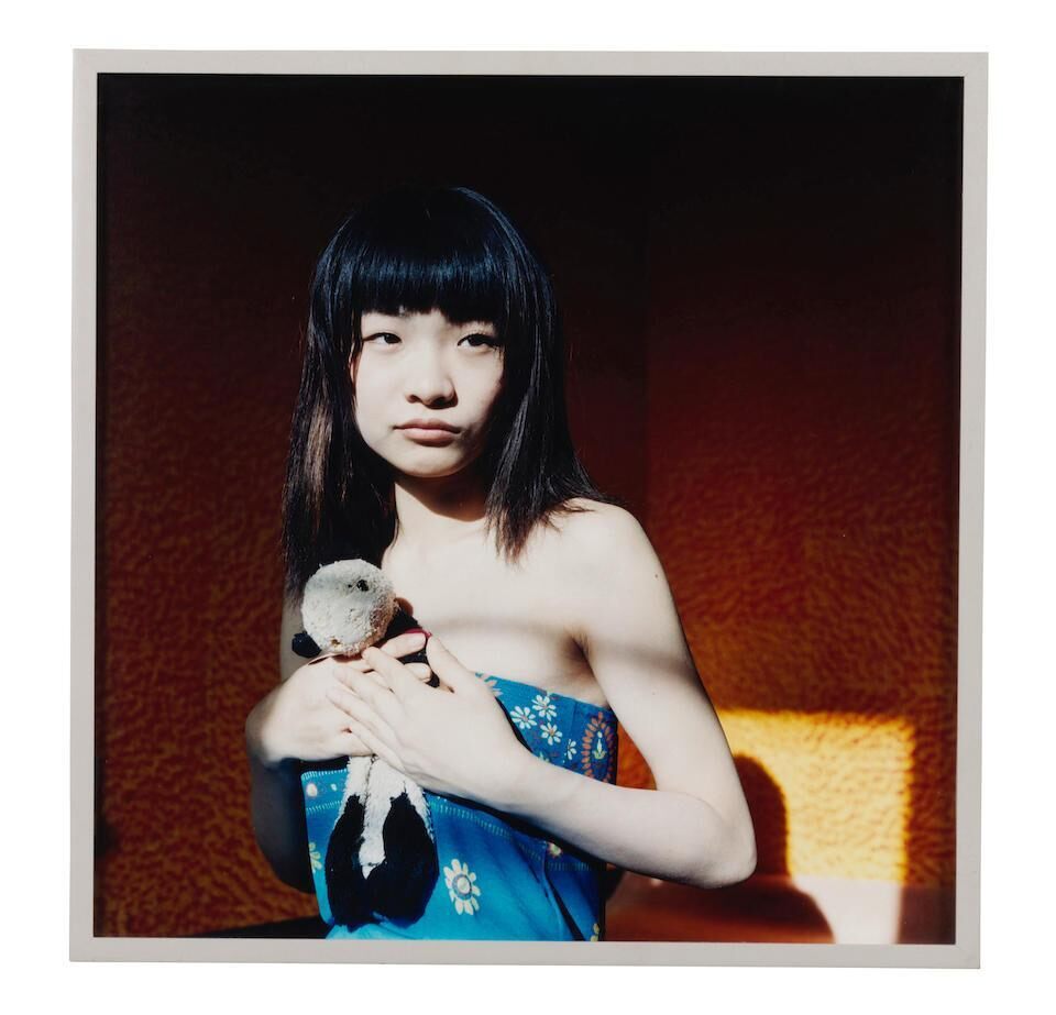 Untitled #86 (Girl with Stuffed Panda)