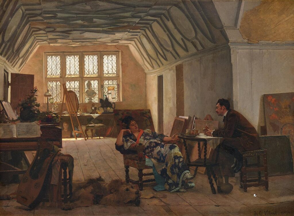 In the Artist's Studio