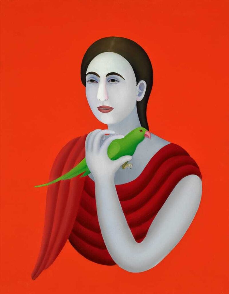 Untitled (Woman and Bird)