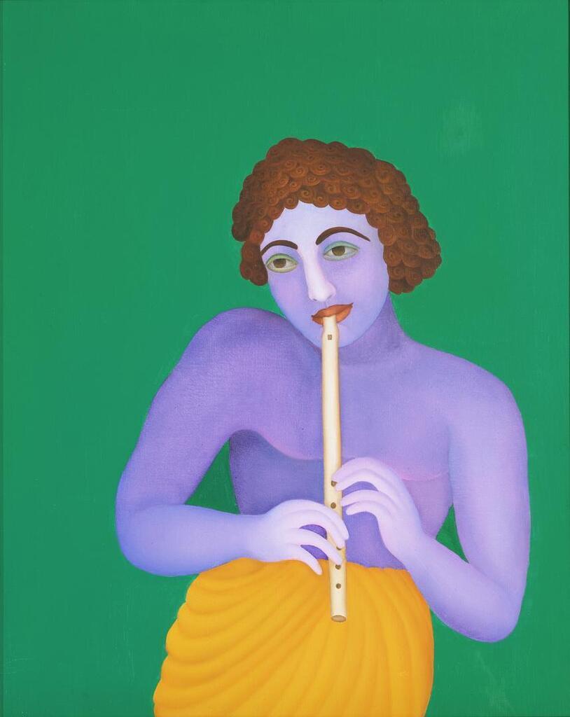 Untitled (Krishna with Flute)