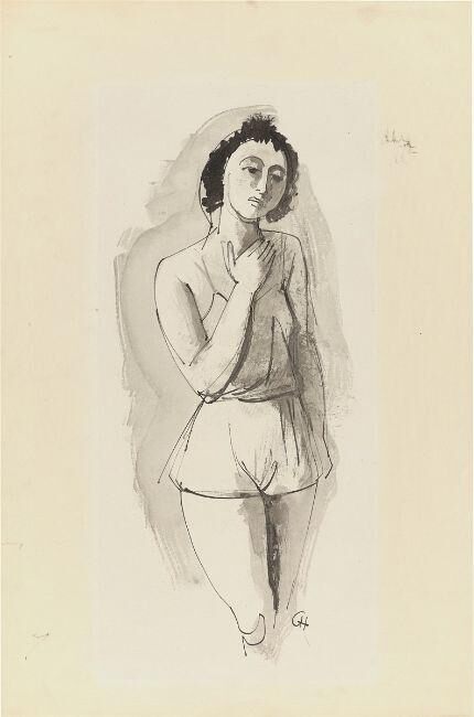 Standing girl