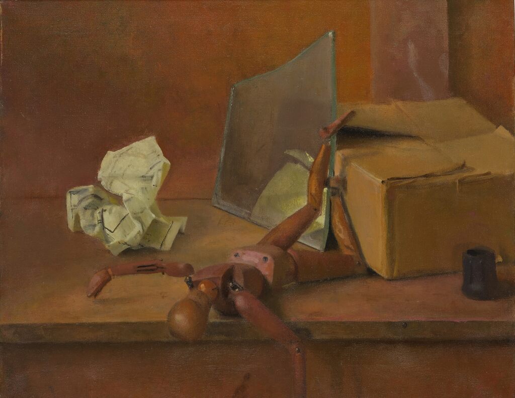 Still Life with Mannequin and Mirror
